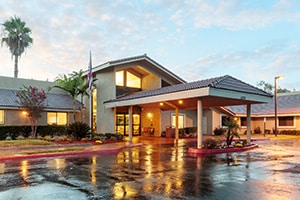 front entrance of San Diego Post-Acute